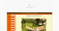 Desktop Screenshot of prinzbachhof.de